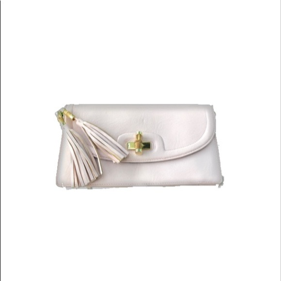 Olivia + Joy Handbags - NEW Olivia & Joy Bamboo clutch crossbody purse